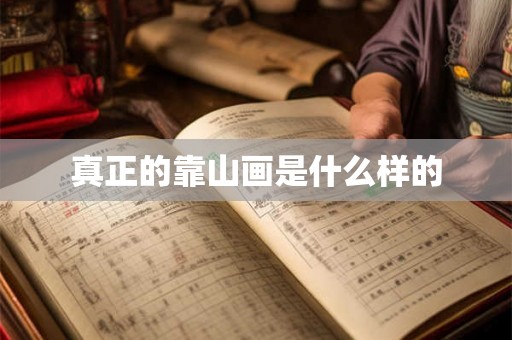 真正的靠山画是什么样的 真正的靠山画是什么样的
