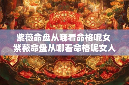 紫薇命盘从哪看命格呢女 紫薇命盘从哪看命格呢女人 紫薇命盘从哪看命格呢女 紫薇命盘从哪看命格呢女人