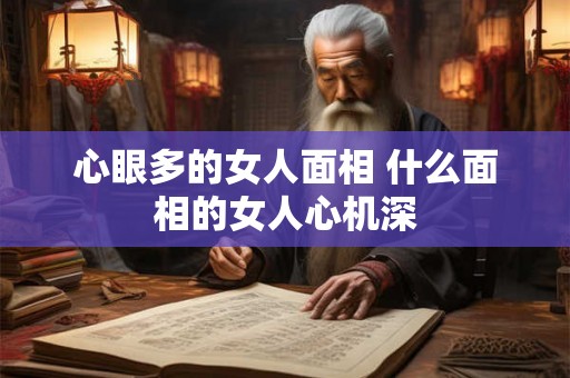 心眼多的女人面相 什么面相的女人心机深 心眼多的女人面相 什么面相的女人心机深