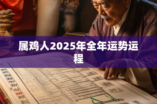 属鸡人2025年全年运势运程 属鸡人2025年全年运势运程