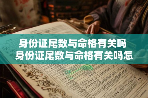 身份证尾数与命格有关吗 身份证尾数与命格有关吗怎么查 身份证尾数与命格有关吗 身份证尾数与命格有关吗怎么查