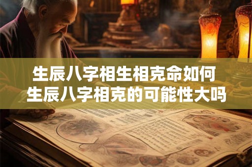 生辰八字相生相克命如何 生辰八字相克的可能性大吗
