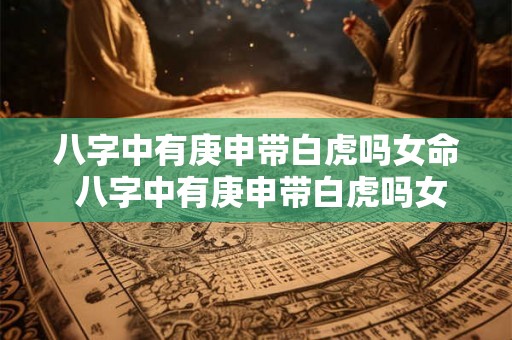 八字中有庚申带白虎吗女命 八字中有庚申带白虎吗女命好吗 八字中有庚申带白虎吗女命 八字中有庚申带白虎吗女命好吗