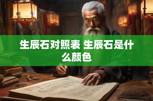生辰石对照表 生辰石是什么颜色 生辰石对照表 生辰石是什么颜色