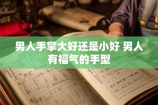 男人手掌大好还是小好 男人有福气的手型 男人手掌大好还是小好 男人有福气的手型