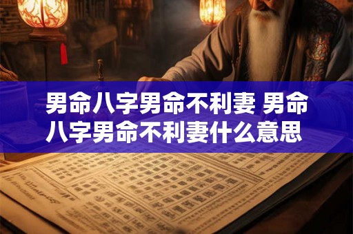 男命八字男命不利妻 男命八字男命不利妻什么意思 男命八字男命不利妻 男命八字男命不利妻什么意思