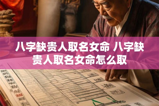 八字缺贵人取名女命 八字缺贵人取名女命怎么取 八字缺贵人取名女命 八字缺贵人取名女命怎么取
