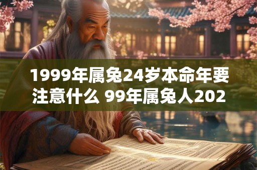 1999年属兔24岁本命年要注意什么 99年属兔人2025年幸运色 1999年属兔24岁本命年要注意什么 99年属兔人2025年幸运色