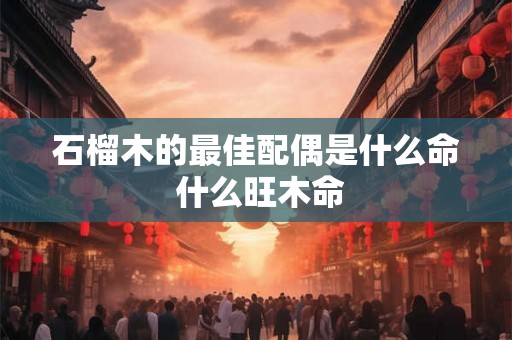 石榴木的最佳配偶是什么命 什么旺木命 石榴木的最佳配偶是什么命 什么旺木命