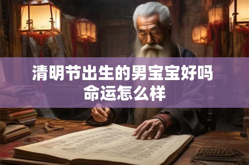 清明节出生的男宝宝好吗 命运怎么样 清明节出生的男宝宝好吗 命运怎么样