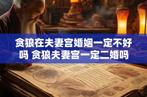 贪狼在夫妻宫婚姻一定不好吗 贪狼夫妻宫一定二婚吗 贪狼在夫妻宫婚姻一定不好吗 贪狼夫妻宫一定二婚吗