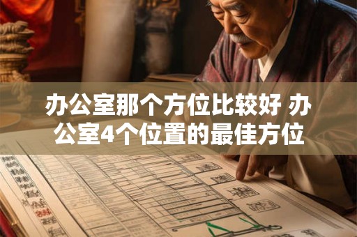 办公室那个方位比较好 办公室4个位置的最佳方位 办公室那个方位比较好 办公室4个位置的最佳方位