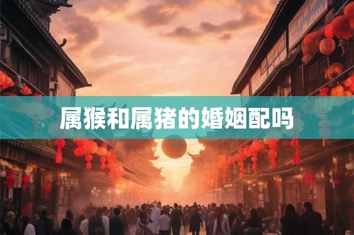 属猴和属猪的婚姻配吗 属猴和属猪的婚姻配吗