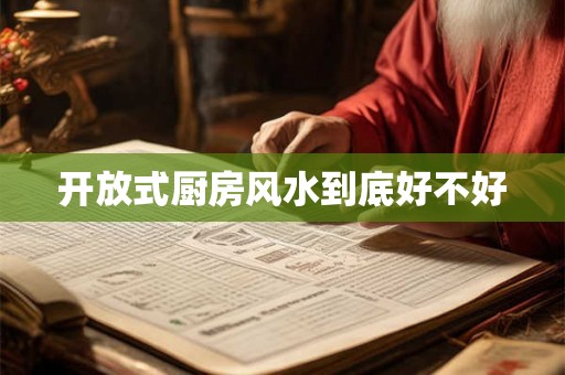 开放式厨房风水到底好不好 开放式厨房风水到底好不好