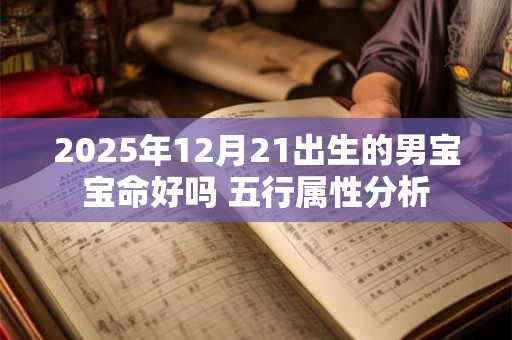 2025年12月21出生的男宝宝命好吗 五行属性分析