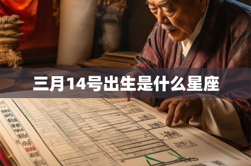 三月14号出生是什么星座 三月14号出生是什么星座