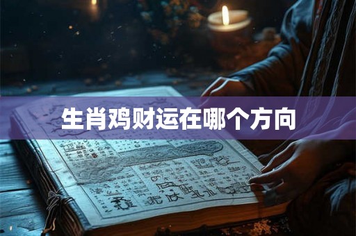 生肖鸡财运在哪个方向