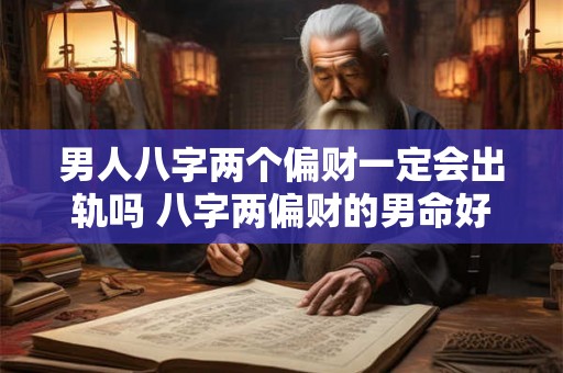 男人八字两个偏财一定会出轨吗 八字两偏财的男命好不好