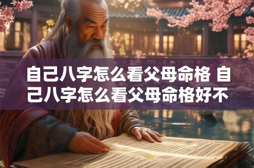 自己八字怎么看父母命格 自己八字怎么看父母命格好不好 自己八字怎么看父母命格 自己八字怎么看父母命格好不好