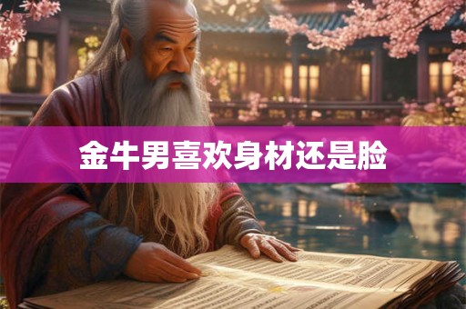 金牛男喜欢身材还是脸