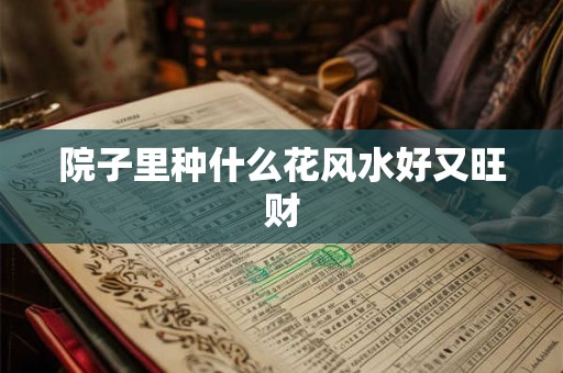 院子里种什么花风水好又旺财 院子里种什么花风水好又旺财
