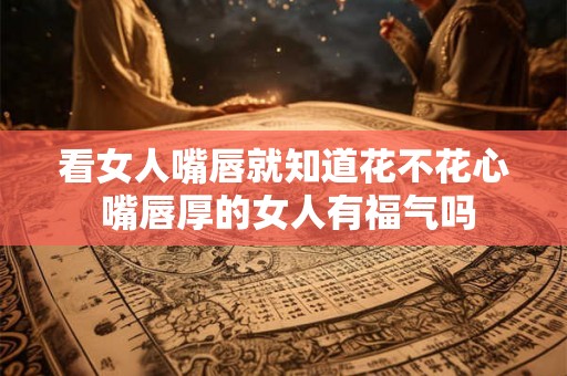 看女人嘴唇就知道花不花心 嘴唇厚的女人有福气吗