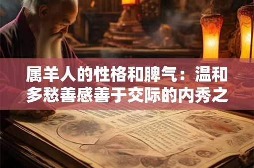 属羊人的性格和脾气:温和多愁善感善于交际的内秀之人 属羊人的性格和脾气:温和多愁善感善于交际的内秀之人