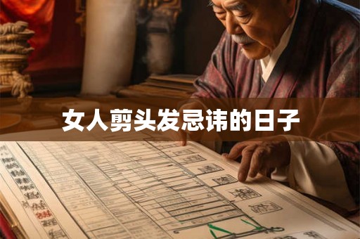 女人剪头发忌讳的日子 女人剪头发忌讳的日子