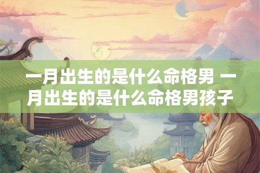 一月出生的是什么命格男 一月出生的是什么命格男孩子 一月出生的是什么命格男 一月出生的是什么命格男孩子