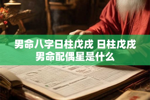 男命八字日柱戊戌 日柱戊戌男命配偶星是什么 男命八字日柱戊戌 日柱戊戌男命配偶星是什么