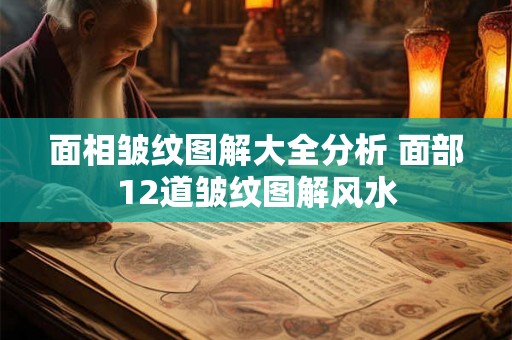 面相皱纹图解大全分析 面部12道皱纹图解风水