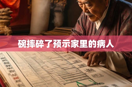 碗摔碎了预示家里的病人 碗摔碎了预示家里的病人