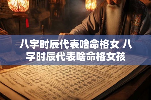 八字时辰代表啥命格女 八字时辰代表啥命格女孩 八字时辰代表啥命格女 八字时辰代表啥命格女孩