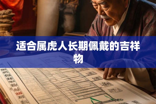 适合属虎人长期佩戴的吉祥物