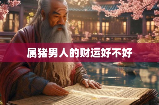 属猪男人的财运好不好 属猪男人的财运好不好