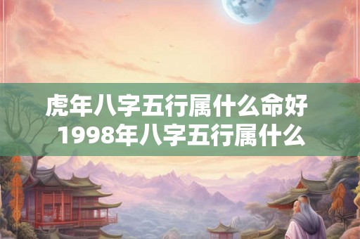 虎年八字五行属什么命好 1998年八字五行属什么