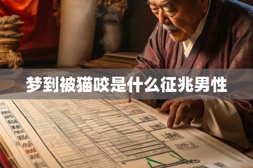 梦到被猫咬是什么征兆男性 梦到被猫咬是什么征兆男性