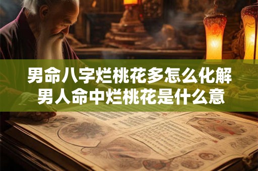 男命八字烂桃花多怎么化解 男人命中烂桃花是什么意思 男命八字烂桃花多怎么化解 男人命中烂桃花是什么意思
