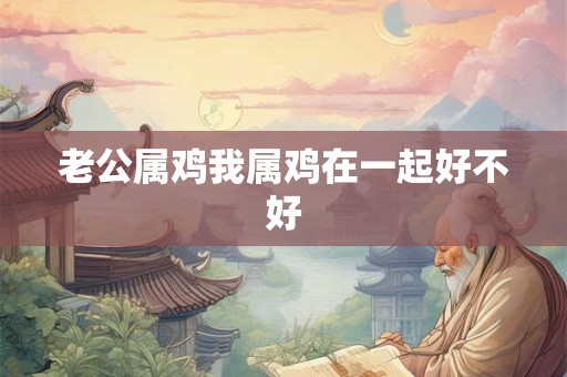 老公属鸡我属鸡在一起好不好