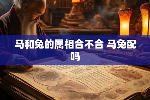 马和兔的属相合不合 马兔配吗 马和兔的属相合不合 马兔配吗