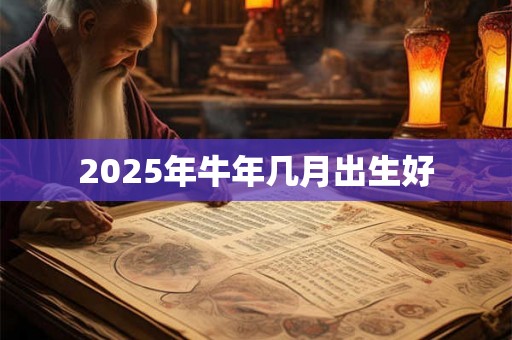 2025年牛年几月出生好