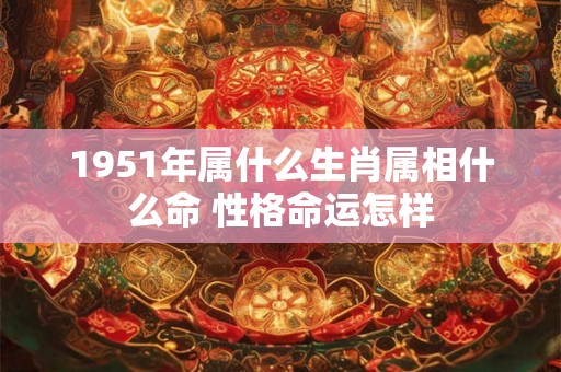 1951年属什么生肖属相什么命 性格命运怎样