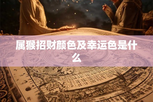 属猴招财颜色及幸运色是什么 属猴招财颜色及幸运色是什么