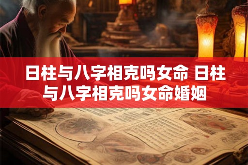 日柱与八字相克吗女命 日柱与八字相克吗女命婚姻 日柱与八字相克吗女命 日柱与八字相克吗女命婚姻