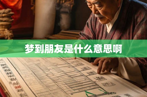 梦到朋友是什么意思啊 梦到朋友是什么意思啊