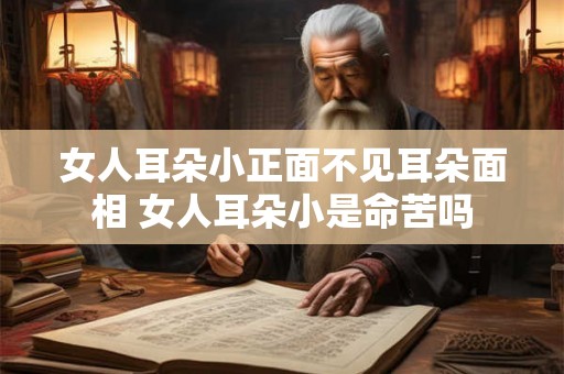 女人耳朵小正面不见耳朵面相 女人耳朵小是命苦吗 女人耳朵小正面不见耳朵面相 女人耳朵小是命苦吗