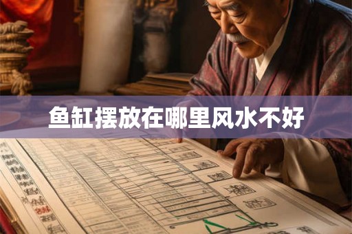 鱼缸摆放在哪里风水不好 鱼缸摆放在哪里风水不好