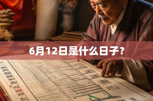 6月12日是什么日子? 6月12日是什么日子?
