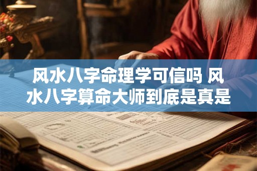 风水八字命理学可信吗 风水八字算命大师到底是真是假 风水八字命理学可信吗 风水八字算命大师到底是真是假