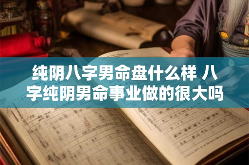 纯阴八字男命盘什么样 八字纯阴男命事业做的很大吗 纯阴八字男命盘什么样 八字纯阴男命事业做的很大吗